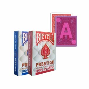 bicycle prestige plastic playing cards With invisible ink marking cheating
