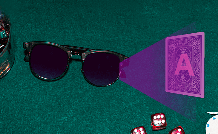 Invisible Ink Glasses Poker To Read The Ink