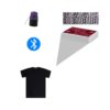 T-shirt con telecamera nascosta per scanner di carte da poker per dispositivo analizzatore di poker