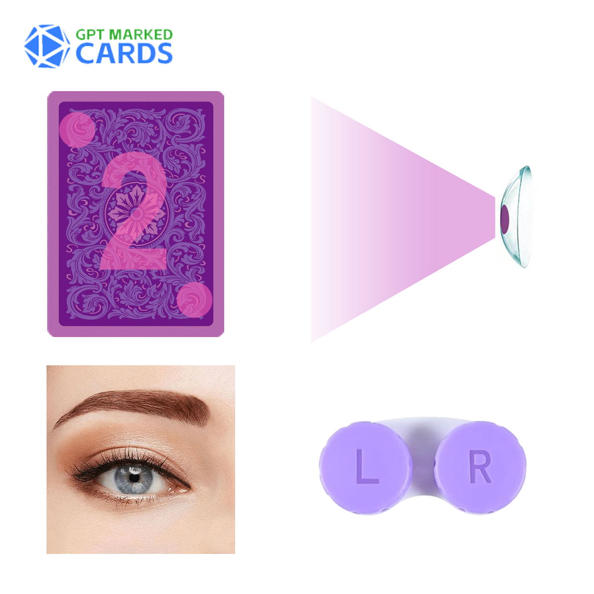 Infrared Contact Lenses for Poker Card Marking – Detect Marked Cards with Ease
