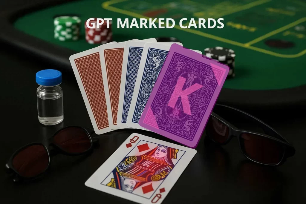 Premium infrared marked cards from GPT Marked Cards for poker success