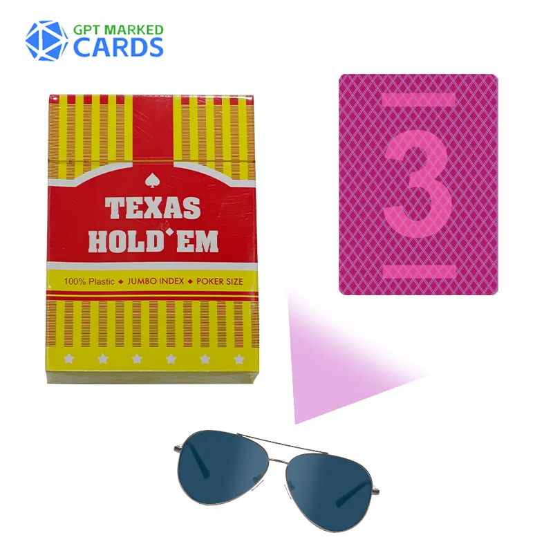 Taide Infrared Poker Cheat Cards pro neviditeln&eacute; inkoustov&eacute; br&yacute;le