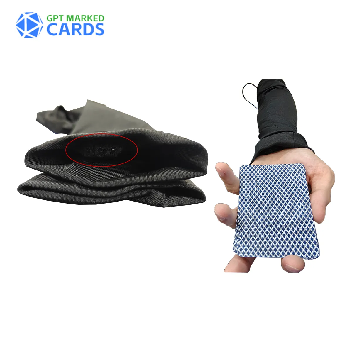 Scanner per carte da gioco Sleevelet Poker Cheat per codici a barre Poker