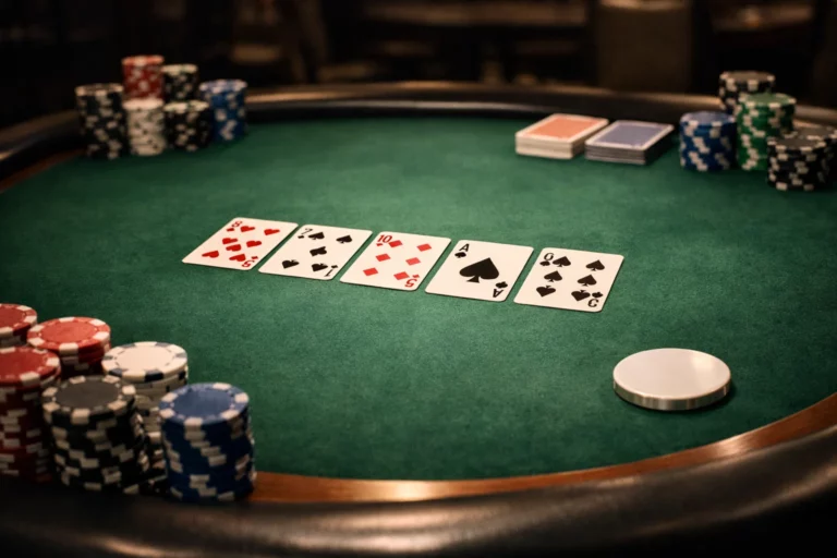 텍사스 홀덤 포커 테이블 개요